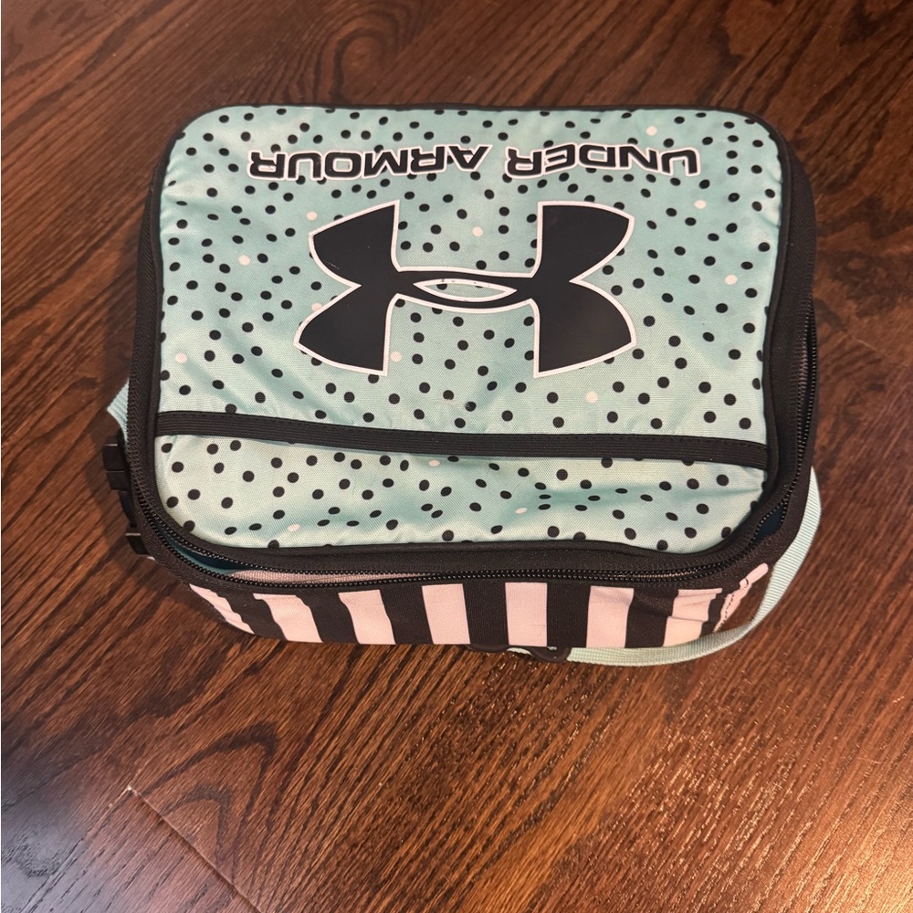 Under Armour Teal and Black Lunch Bag